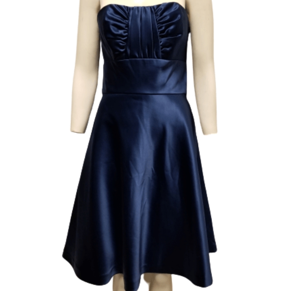Bill Levkoff blue dress sz 8